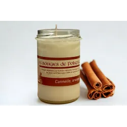 Bougie Cannelle Orange – Bougie artisanale parfumée | Les Bougies de Polignac